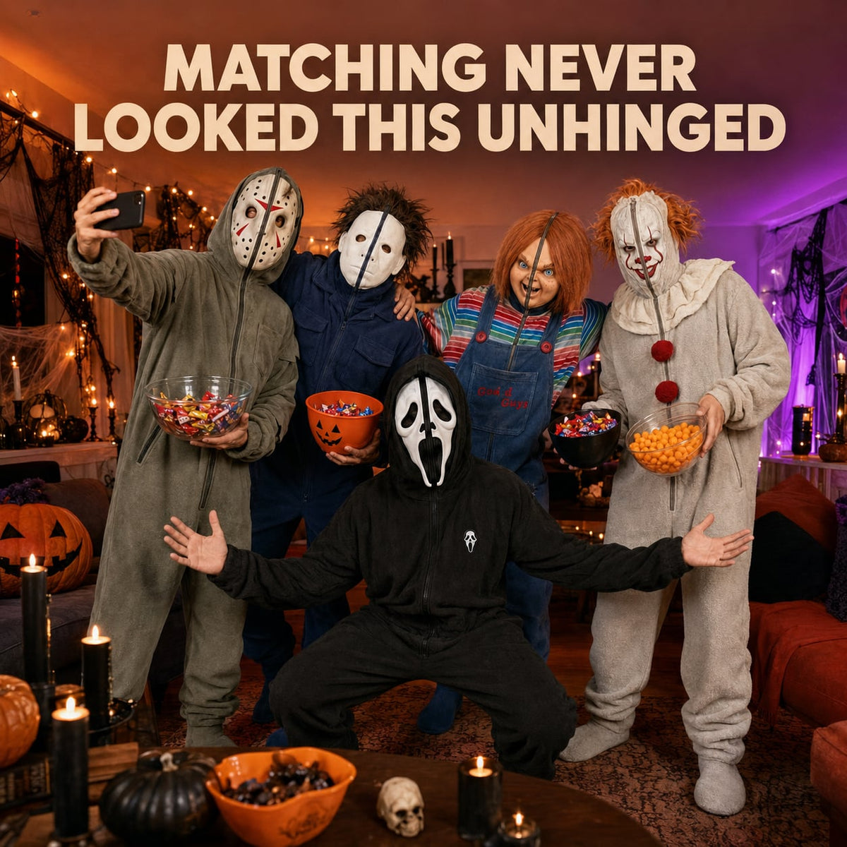 Cosforgex™ Custom Horror Onesie Adult